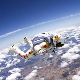 Astronaut in Outer Space - Obrázkek zdarma pro 128x128