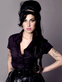 Screenshot №1 pro téma Amy Winehouse 240x320
