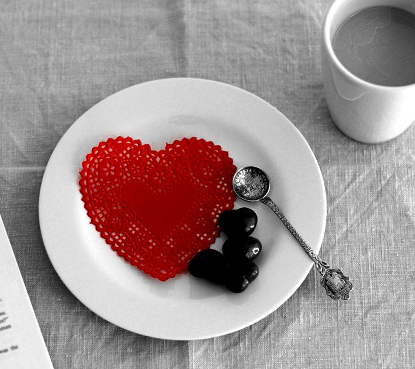 Обои Valentine Breakfast 1440x1280