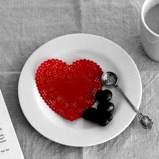 Valentine Breakfast - Obrázkek zdarma pro iPad mini 2