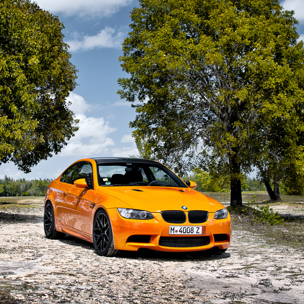 Das BMW M3 E92 Wallpaper 1024x1024