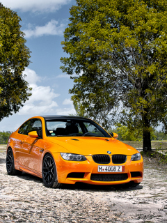 Обои BMW M3 E92 240x320