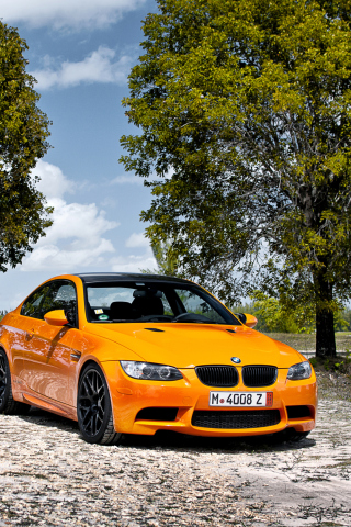 Fondo de pantalla BMW M3 E92 320x480