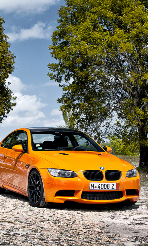 Das BMW M3 E92 Wallpaper 480x800