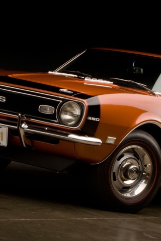 Fondo de pantalla Chevrolet Camaro SS 1968 Coupe 320x480