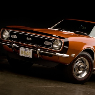 Chevrolet Camaro SS 1968 Coupe sfondi gratuiti per iPad 3