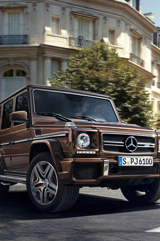 Mercedes Benz AMG G63 wallpaper 640x960