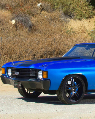 1972 Chevrolet Chevelle SS Coupe - Obrázkek zdarma pro 480x800