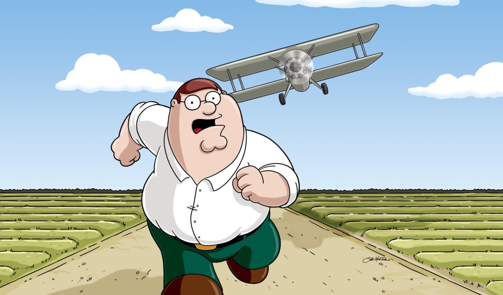 Screenshot №1 pro téma Family Guy - Peter Griffin 1024x600