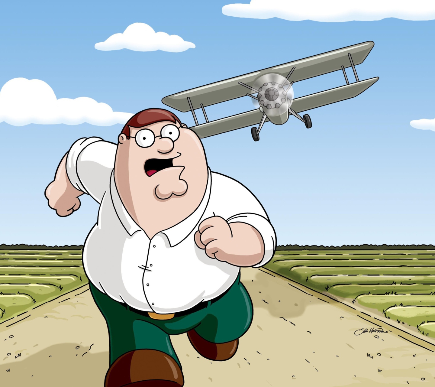 Family Guy - Peter Griffin wallpaper 1440x1280