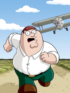 Das Family Guy - Peter Griffin Wallpaper 240x320