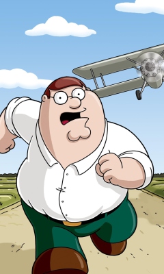 Das Family Guy - Peter Griffin Wallpaper 240x400