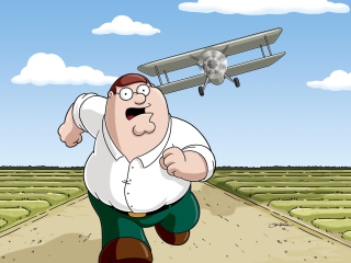 Das Family Guy - Peter Griffin Wallpaper 320x240