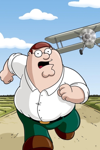 Das Family Guy - Peter Griffin Wallpaper 320x480