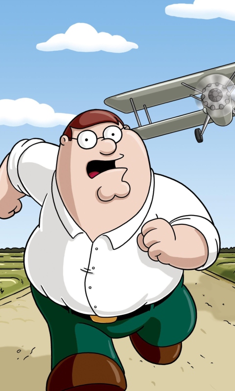Обои Family Guy - Peter Griffin 480x800