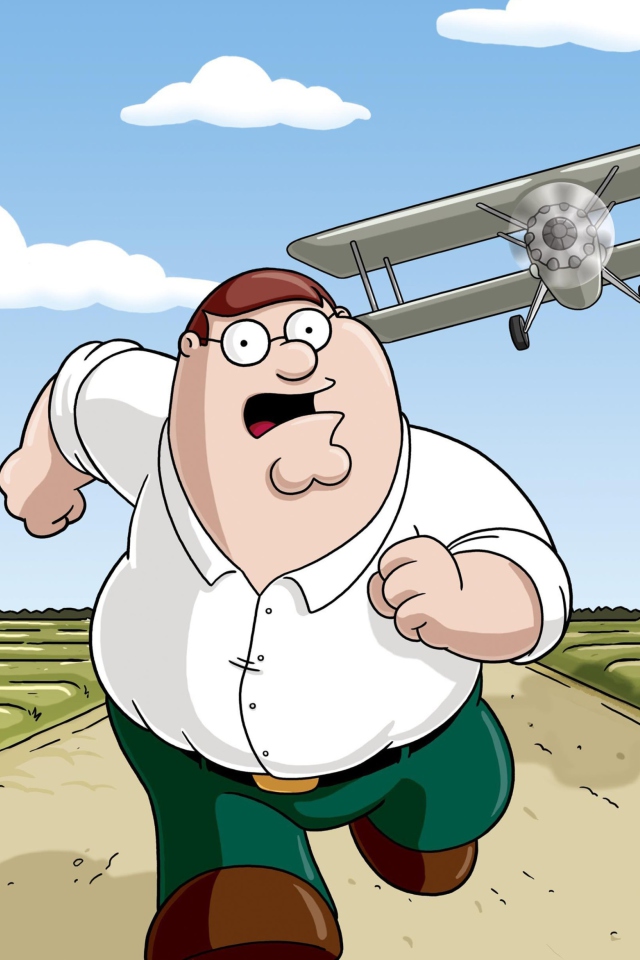 Family Guy - Peter Griffin wallpaper 640x960