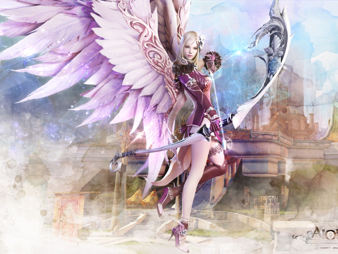 Das Fantasy Archer Girl Wallpaper 1280x960