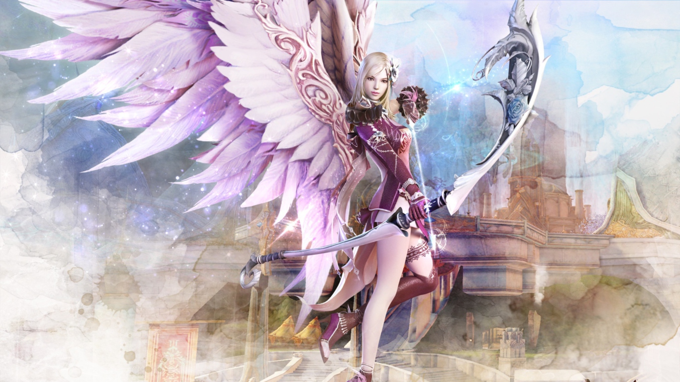 Fantasy Archer Girl screenshot #1 1366x768