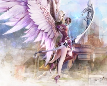 Screenshot №1 pro téma Fantasy Archer Girl 220x176