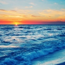 Screenshot №1 pro téma Ocean Beach At Sunset 128x128