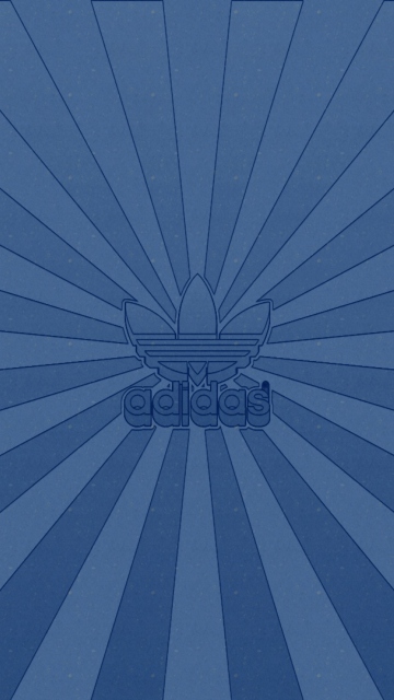 Das Adidas Blue Wallpaper 360x640
