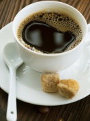 Обои Coffee with refined sugar 132x176