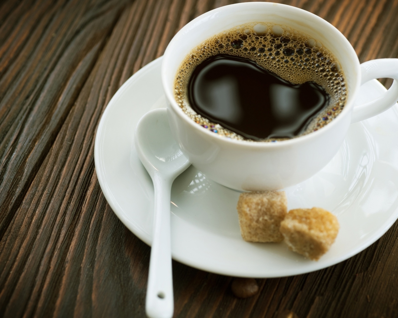 Обои Coffee with refined sugar 1600x1280