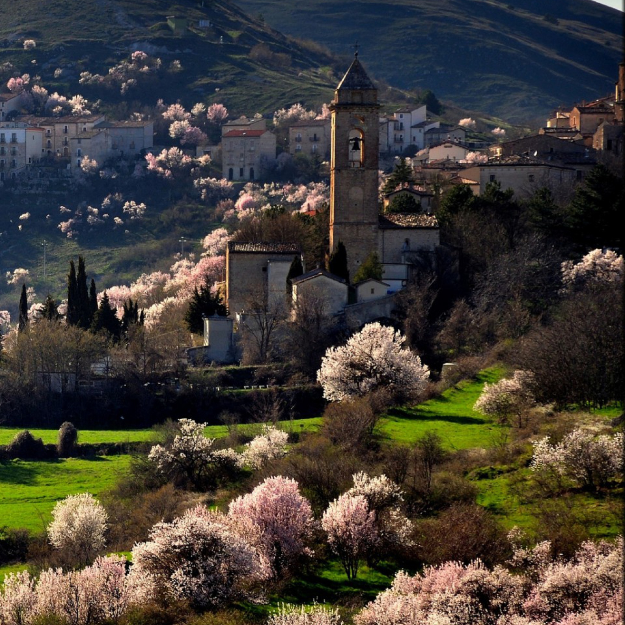Das Spring In Italy Wallpaper 2048x2048