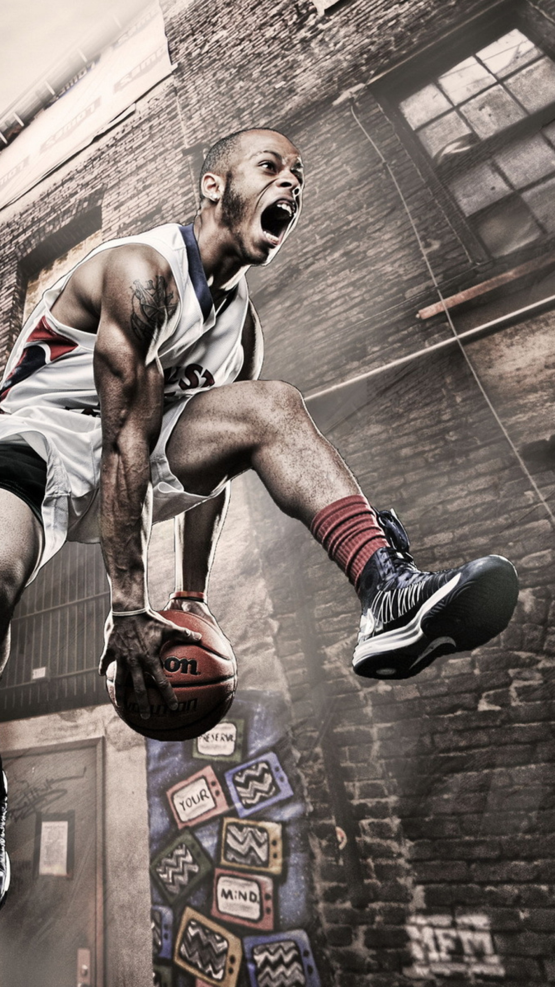 Das Basketball Player Wallpaper 1080x1920