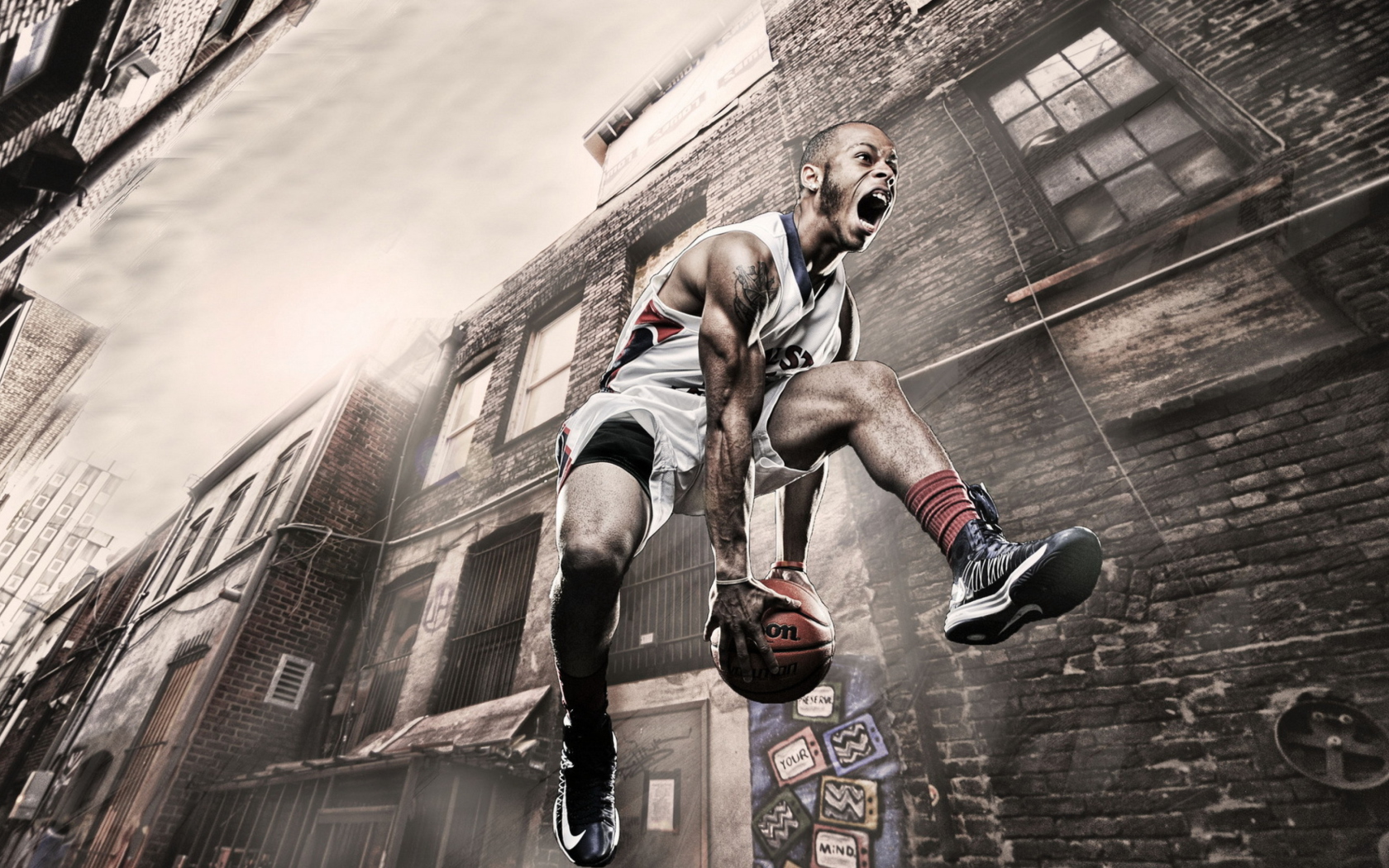 Das Basketball Player Wallpaper 1680x1050