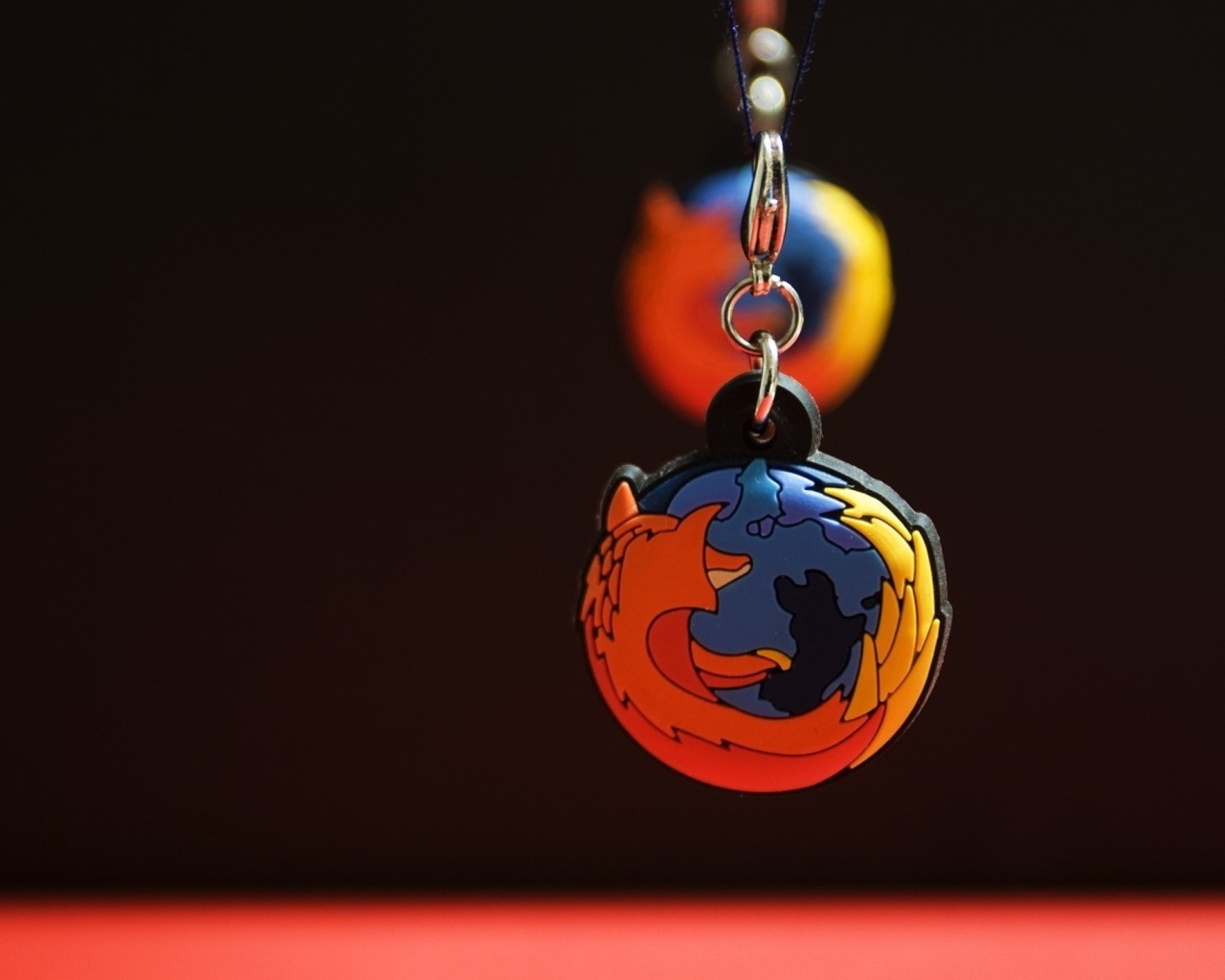 Das Firefox Key Ring Wallpaper 1280x1024