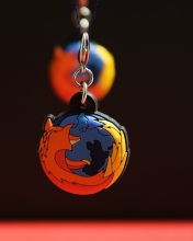 Das Firefox Key Ring Wallpaper 176x220
