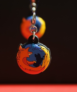 Firefox Key Ring - Obrázkek zdarma pro 360x640