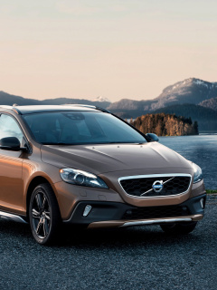 Das Volvo V40 Cross Country Wallpaper 240x320