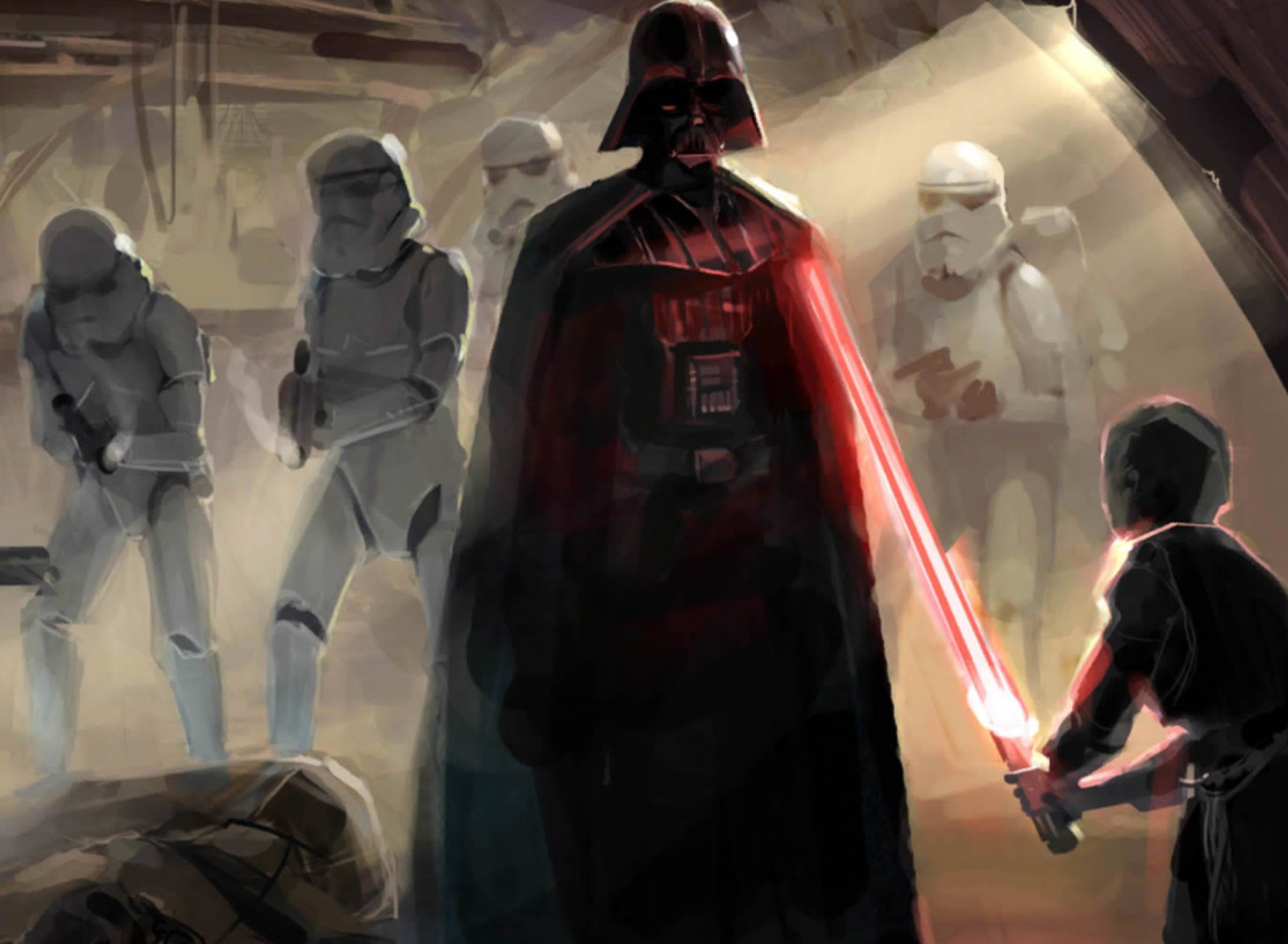 Das Star Wars Darth Vader Wallpaper 1920x1408