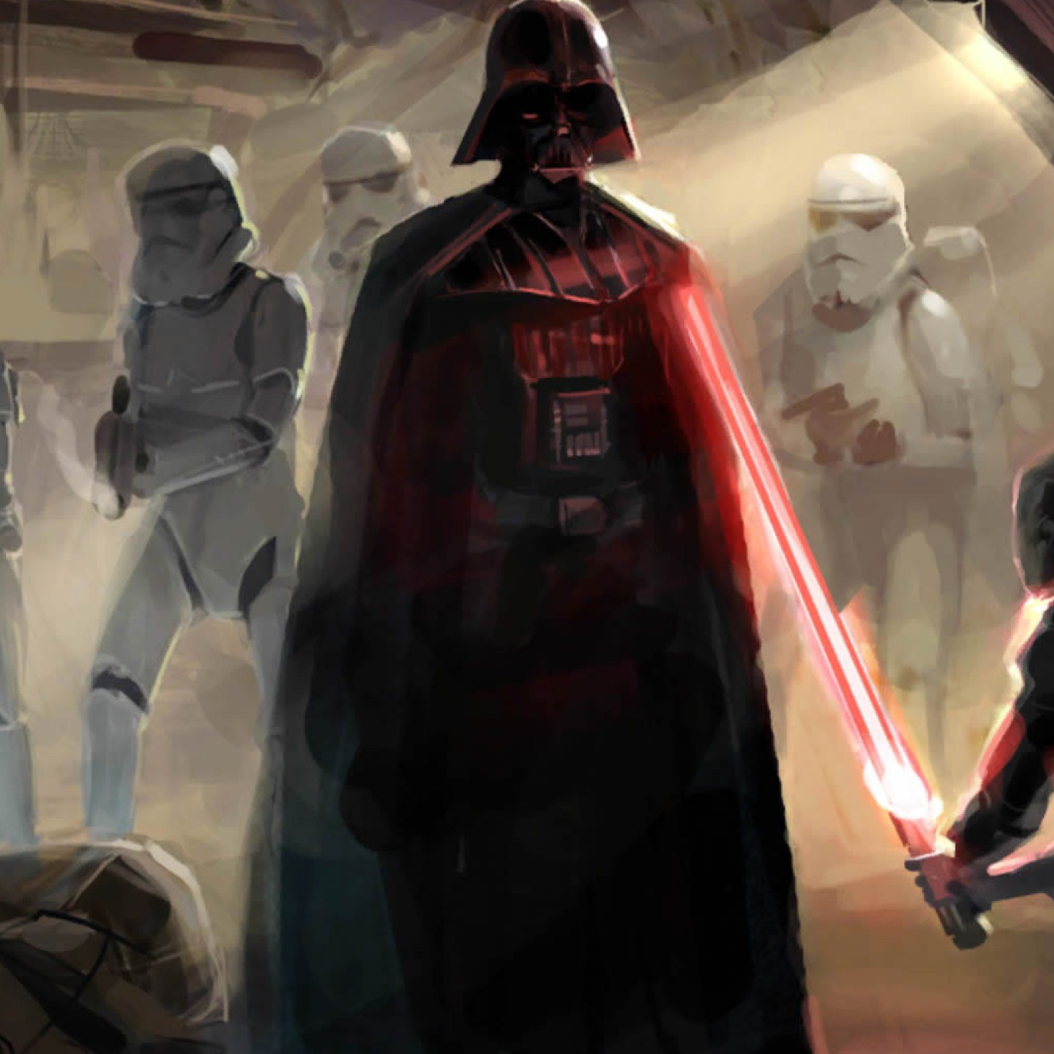 Das Star Wars Darth Vader Wallpaper 2048x2048