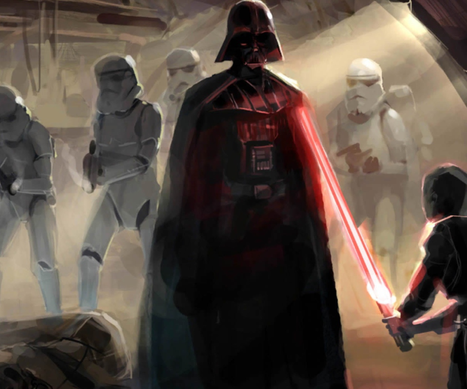 Das Star Wars Darth Vader Wallpaper 960x800