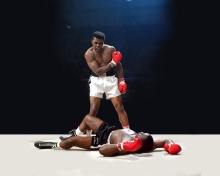 Fondo de pantalla Mohammed Ali Legendary Boxer 220x176
