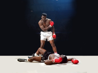 Mohammed Ali Legendary Boxer wallpaper 320x240