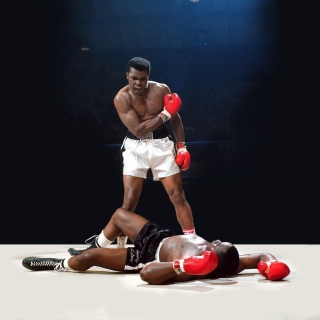 Kostenloses Mohammed Ali Legendary Boxer Wallpaper für Samsung E1150