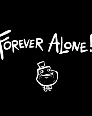 Forever Alone Meme Background for 240x320