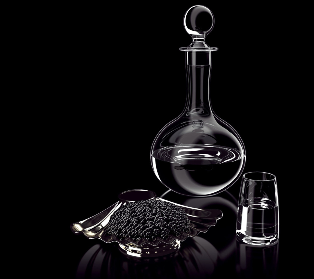 Caviar And Vodka wallpaper 1080x960