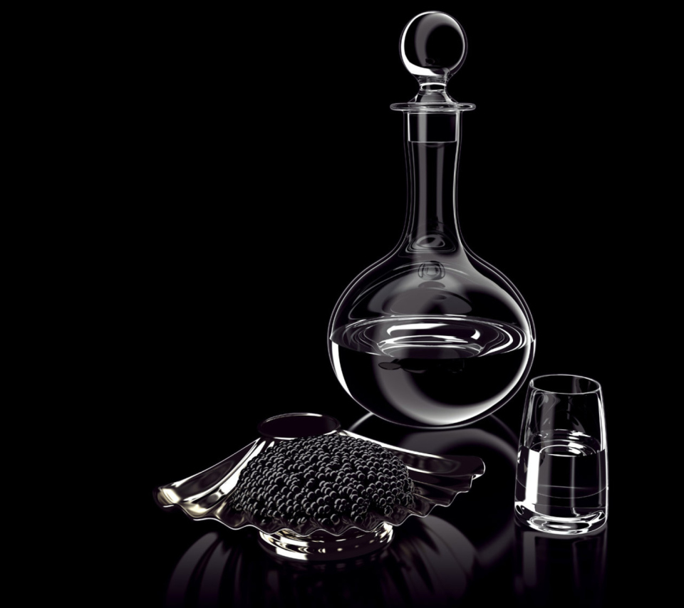 Sfondi Caviar And Vodka 960x854