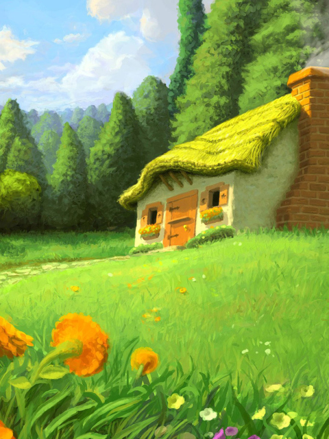 Screenshot №1 pro téma Fantasy Art Scenery 480x640