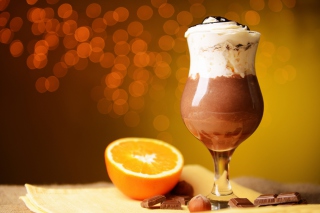 Chocolate cocktail Wallpaper for Android, iPhone and iPad