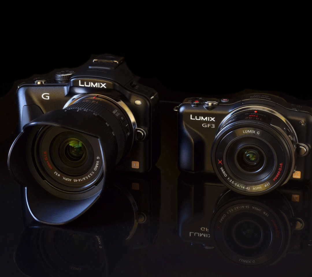 Das Panasonic Lumix GF3 Mirrorless Wallpaper 1080x960