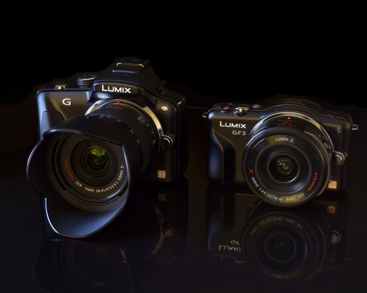 Das Panasonic Lumix GF3 Mirrorless Wallpaper 1280x1024