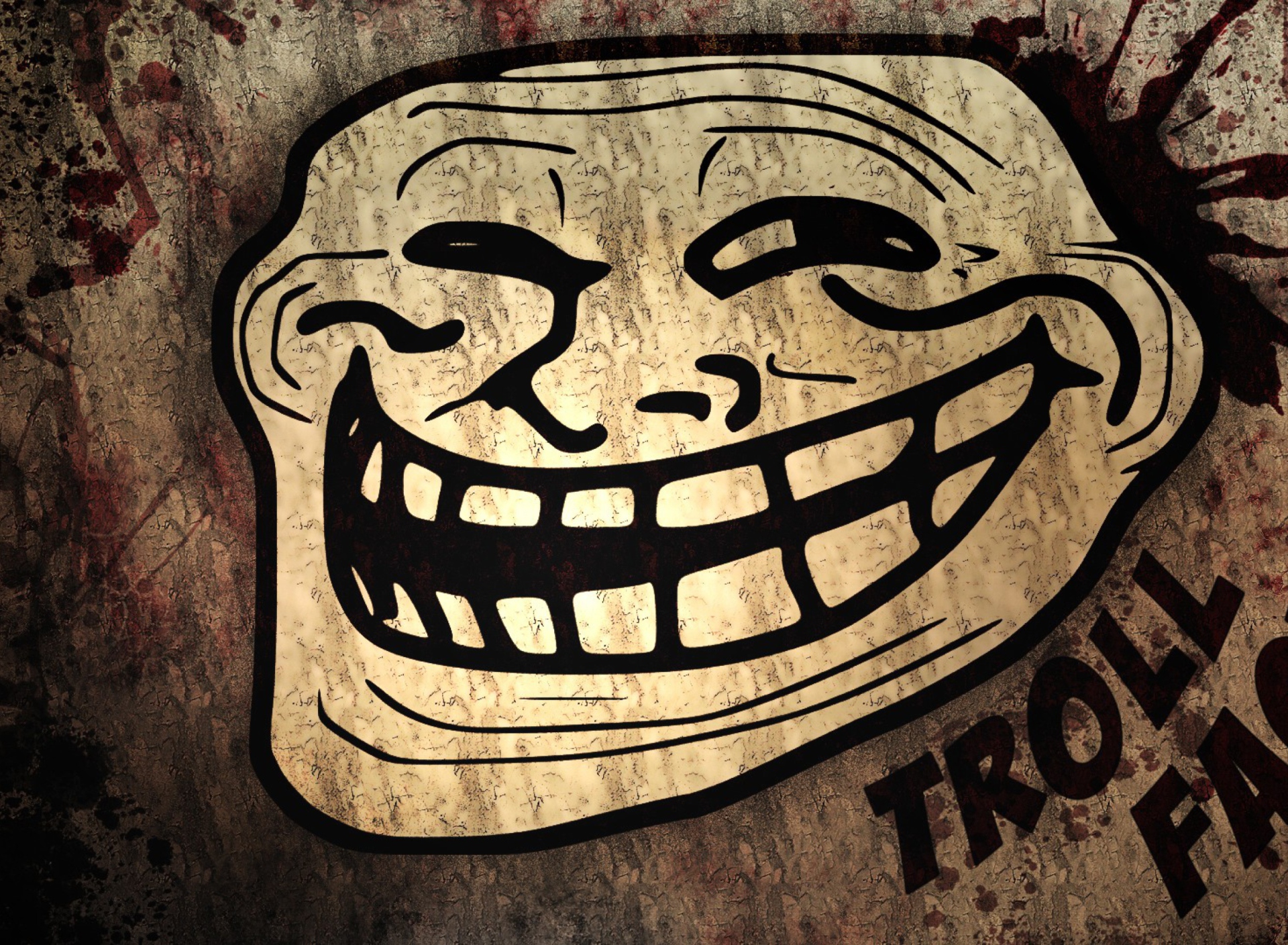 Troll Face wallpaper 1920x1408