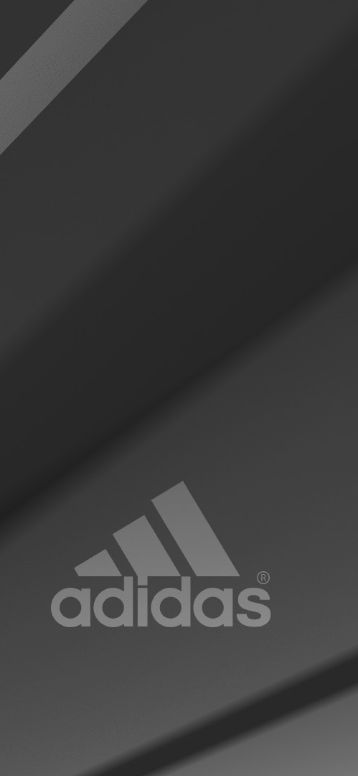 Das Adidas Grey Logo Wallpaper 1170x2532