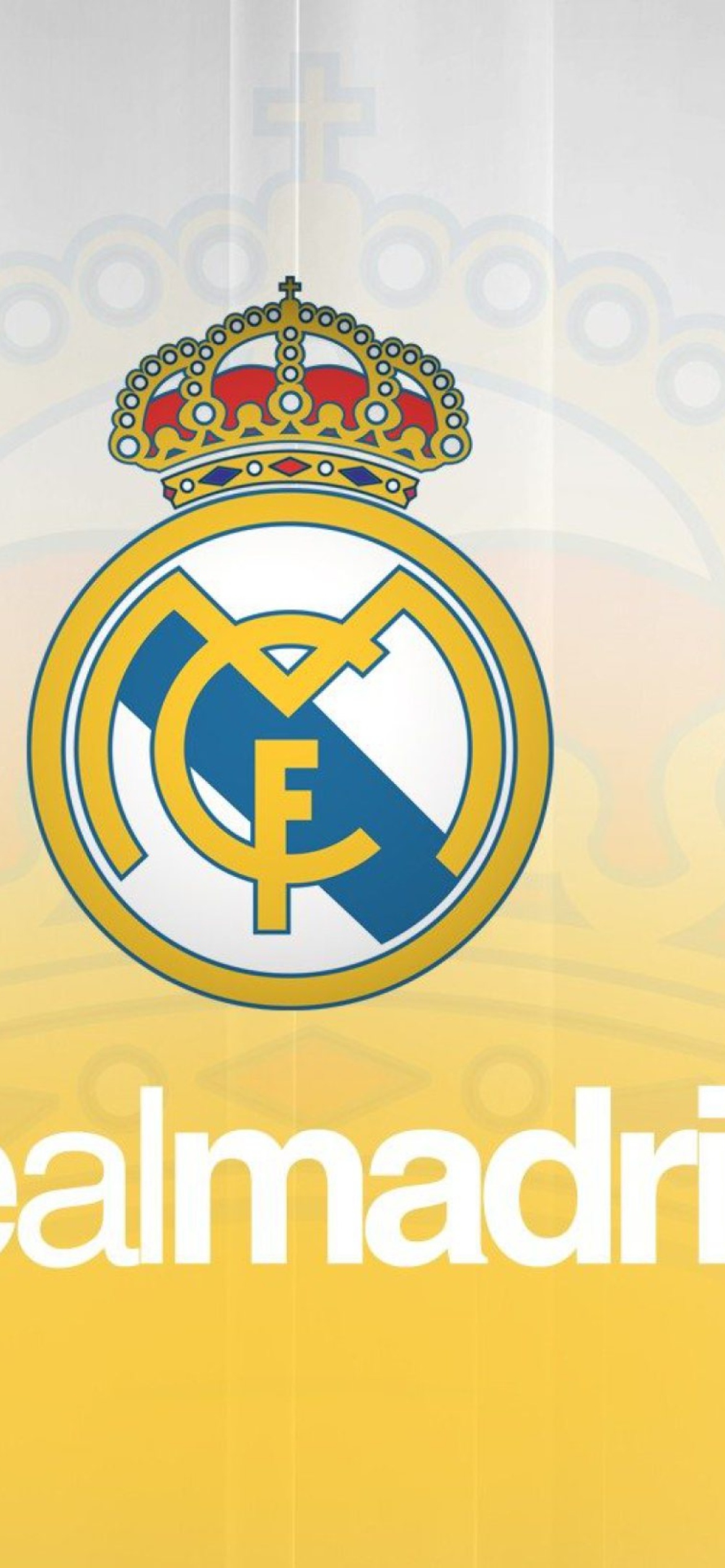 Sfondi Real Madrid Fc Logo 1170x2532